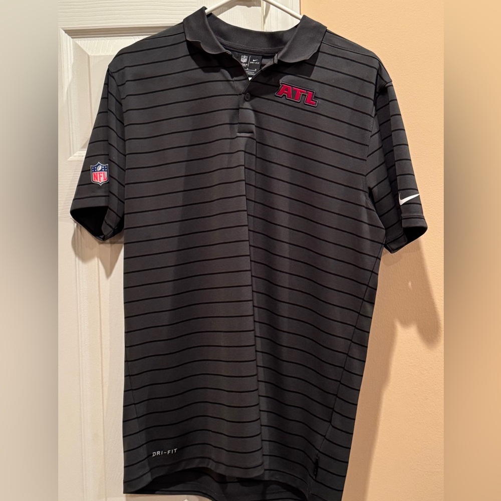 Nike Men's Atlanta Falcons Sideline ATL Coaches Performance Polo